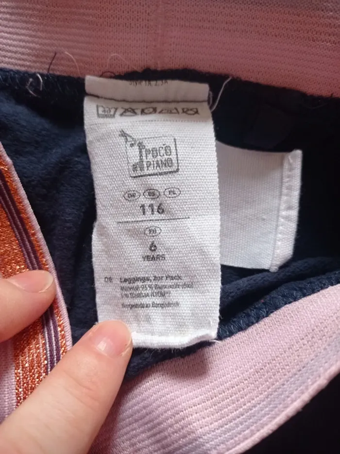 Pantalon élastique bleu marine - photo numéro 3