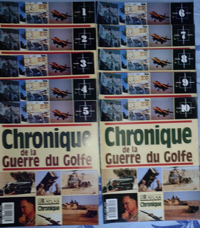 Chroniques de la Guerre du Golfe numéros 1 à 10