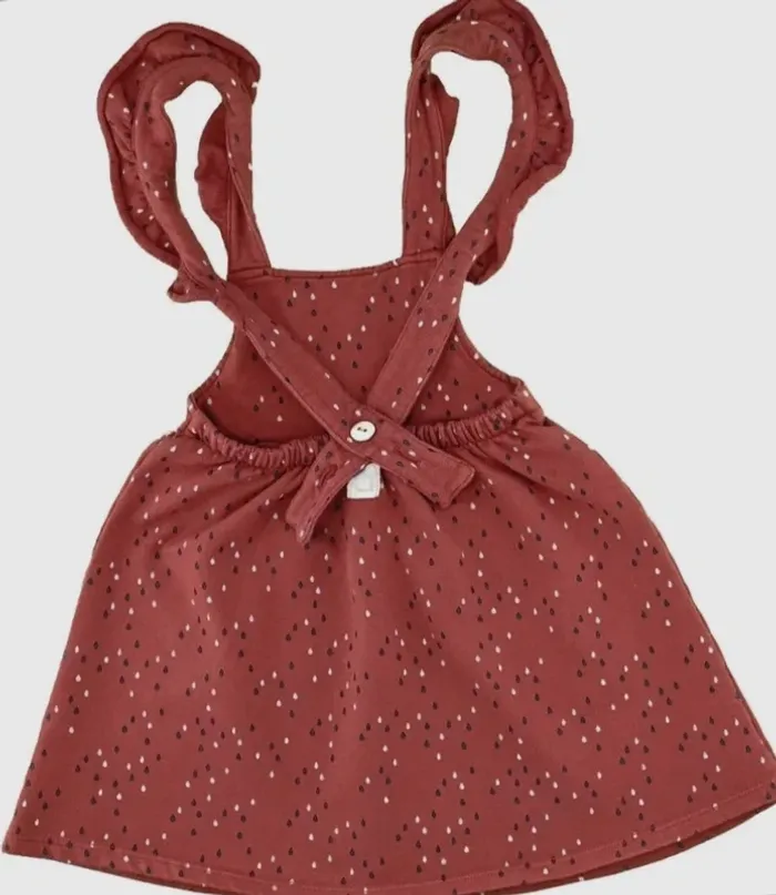 Bean's Barcelona Robe salopette 12-18 mois en coton bio - photo numéro 2