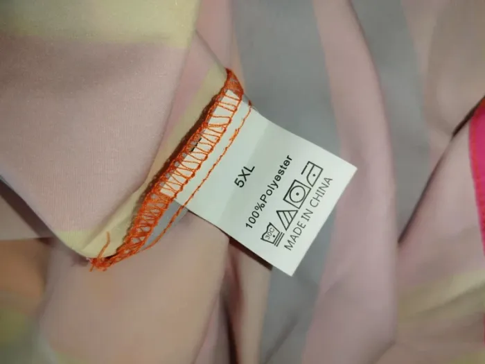 Robe chemise d'été colorée 5XL - photo numéro 9