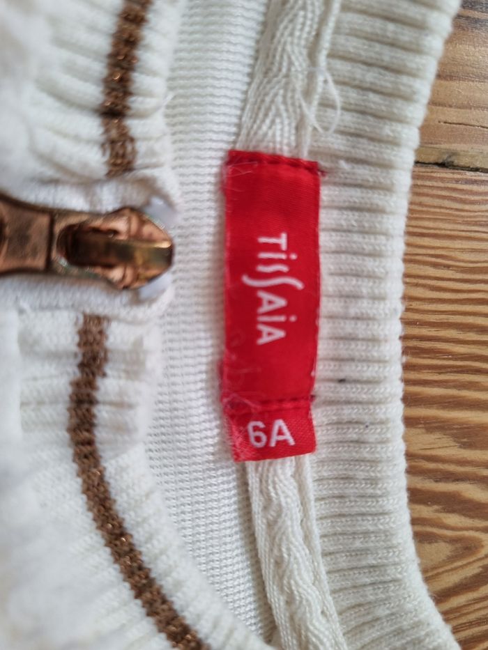 Gilet fourrure blanc 6 ans - photo numéro 5