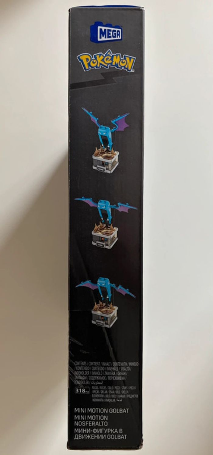 📦 Jeu de Construction Pokémon MEGA – Nosferalto articulé (313 pièces, 13+) - photo numéro 4