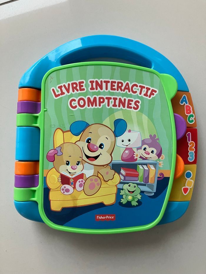Livre interactif comptines
