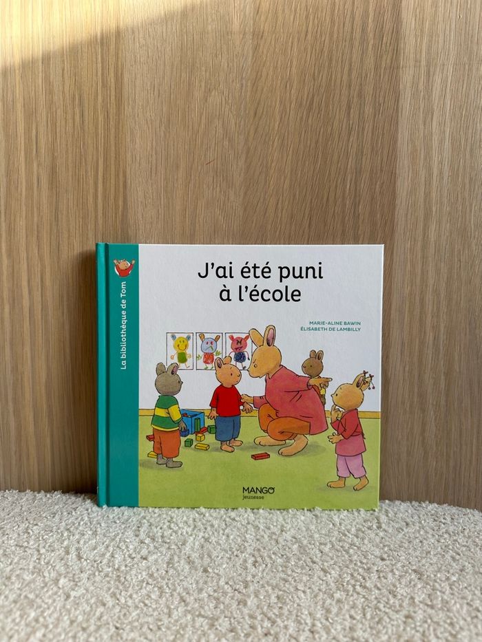 Livre j’ai été puni à l’école