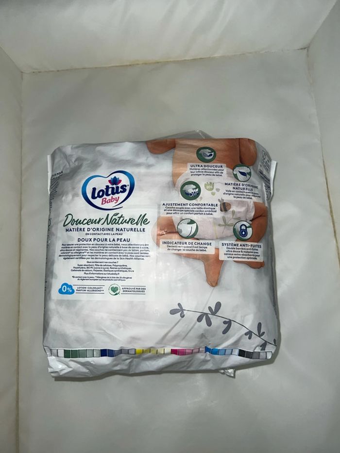 Couche lotus taille 1 - photo numéro 2