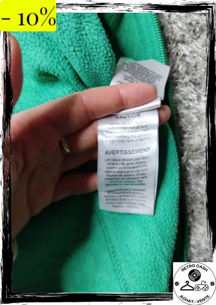 Veste polaire avec zip Colombia taille S - photo numéro 7