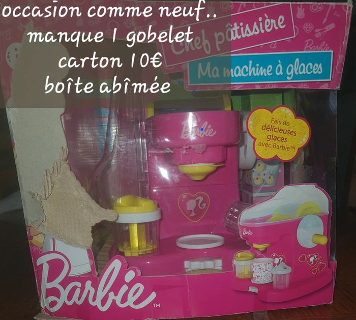 Machien à glace Barbie
