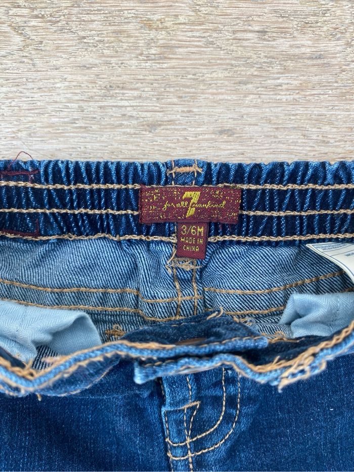 Lot bas pantalon bas sarouel bébé fille 3 mois taille élastique - photo numéro 5