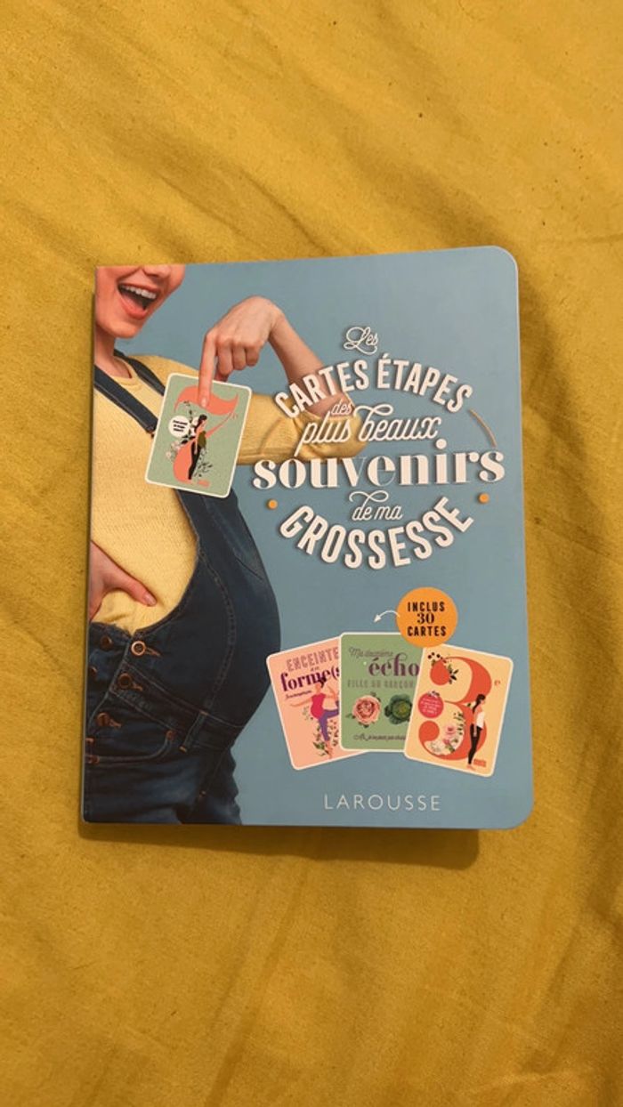 Cartes étapes grossesse
