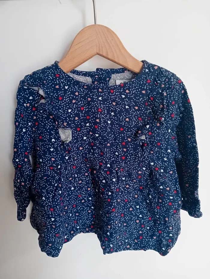 Lot de 6 vêtements fille pantalons souples et jolies blouses fille - photo numéro 7