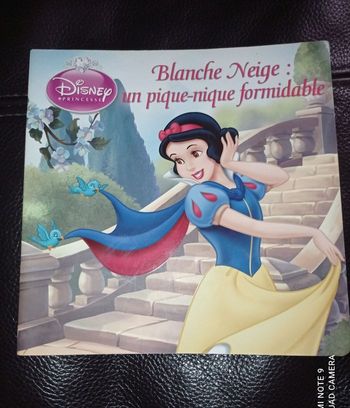 Livre enfant Blanche Neige : un pique nique formidable, Hachette Jeunesse