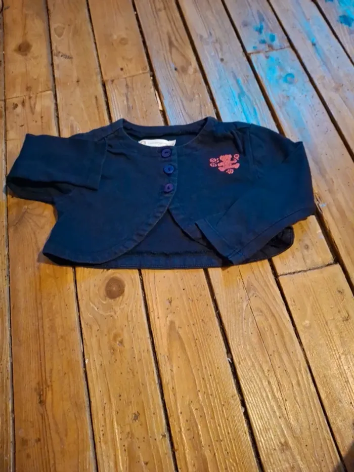 Petit gilet 12 mois lulu castagnette