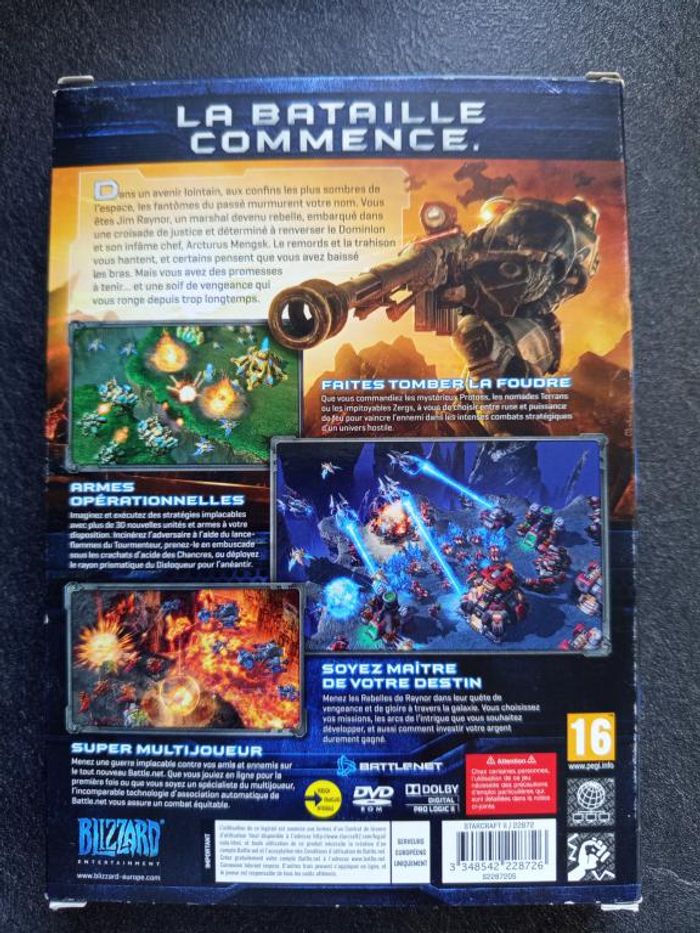 PC - Starcraft 2 - Wings of liberty - photo numéro 2