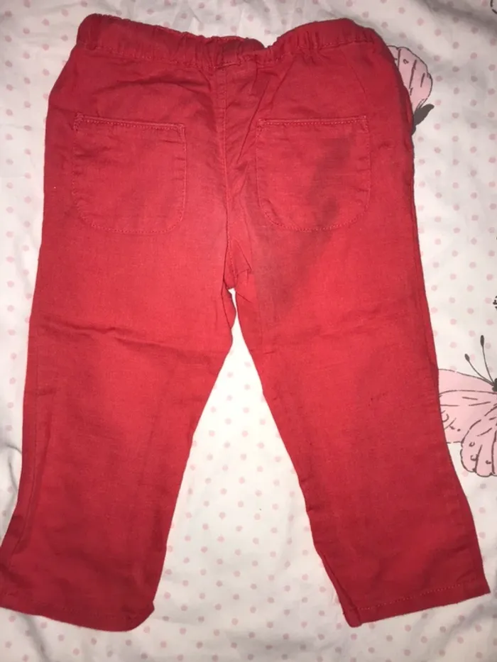 Pantalon lin boutchou - photo numéro 2