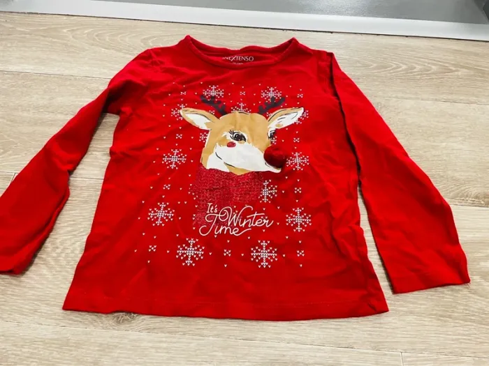 Tee shirt ML taille 6 ans Noël - photo numéro 3