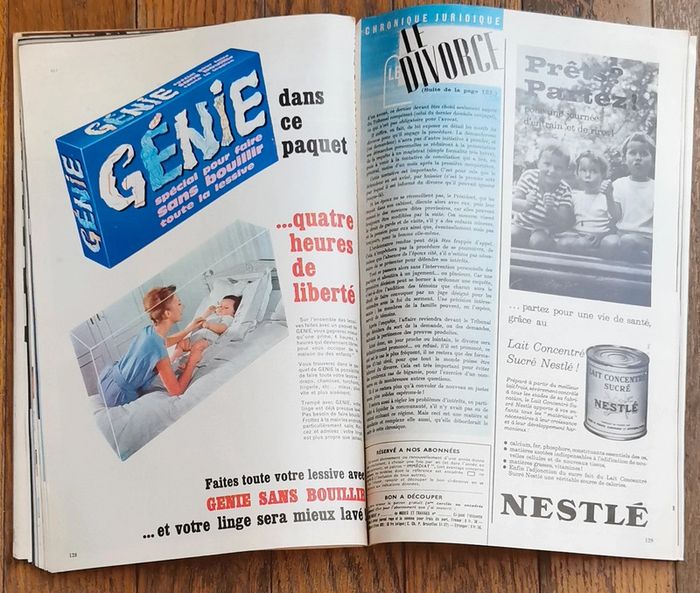 Ancien magazine Modes et travaux 1964 avec 3 patrons + supplément n°758 vintage - photo numéro 14