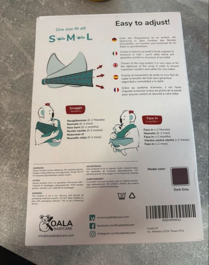 Écharpe portage - photo numéro 2