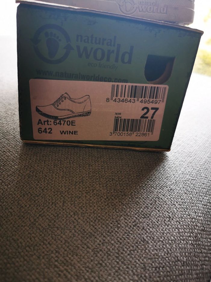 Chaussures en toile natural world wine 27 - photo numéro 7