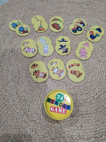 Jeu de mémoire, memory game, animaux de la ferme, Neuf