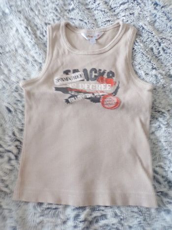 Tee shirt sans manche 24 mois Kidkanai