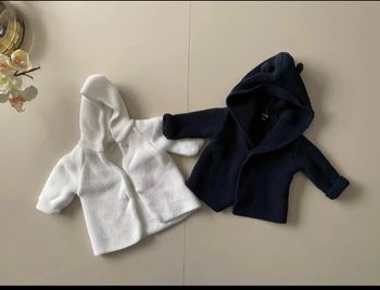 Lot de 2 vestes style Paletot