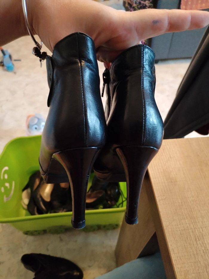 Bottines a talons hauts 36 (c) - photo numéro 7