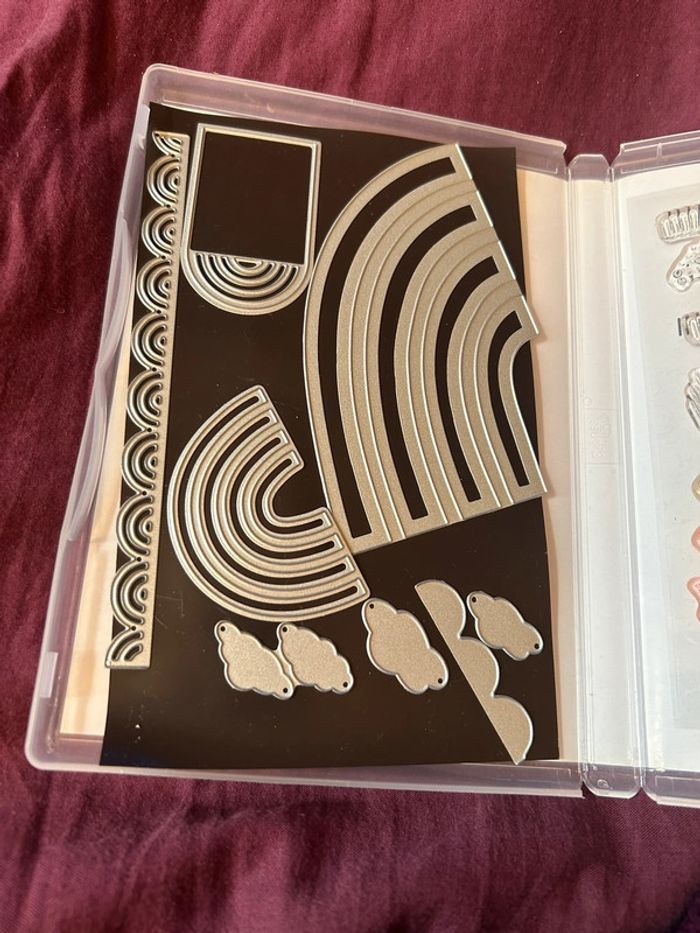 Set Arc en ciel de bonheur Stampin’up! - photo numéro 3