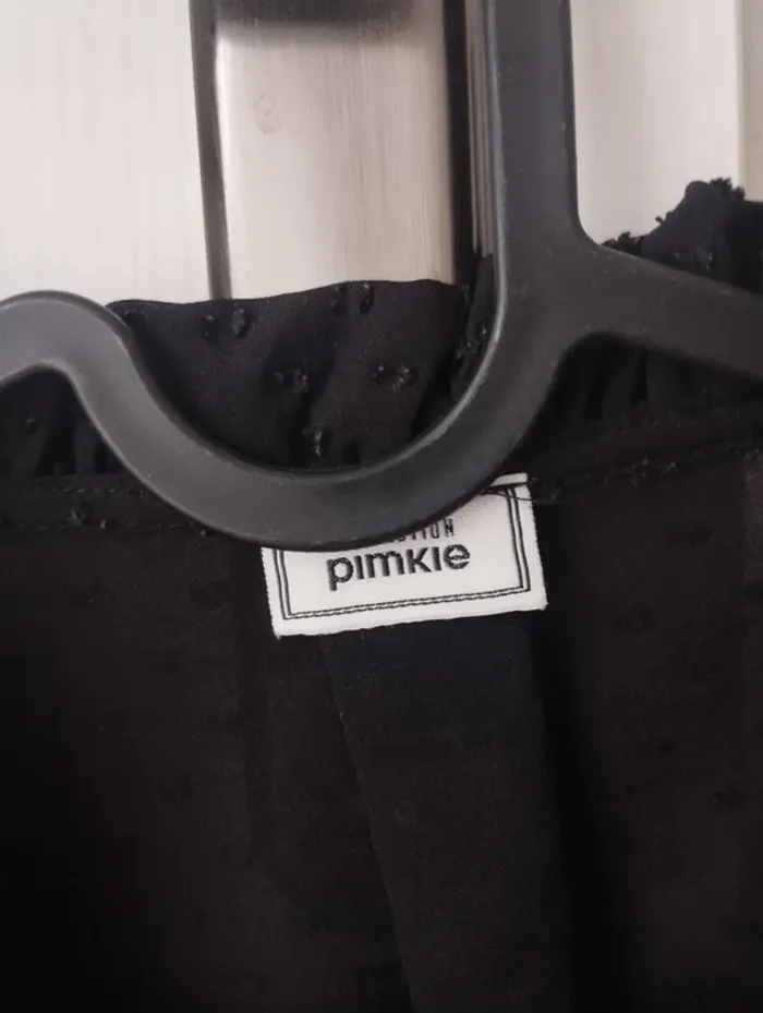 Blouse noire à plumetis Pimkie 36 - photo numéro 5