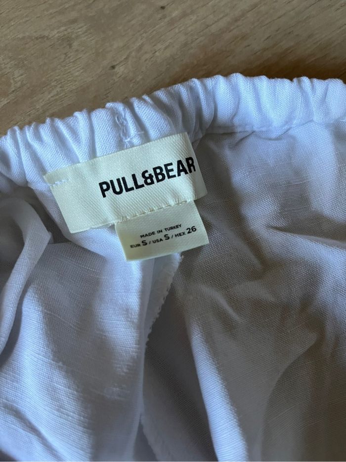 Pantalon blanc Pull&Bear - photo numéro 2
