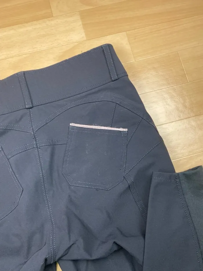 Pantalon d’équitation Equithème Push Up – Noir – Taille 40 - photo numéro 10