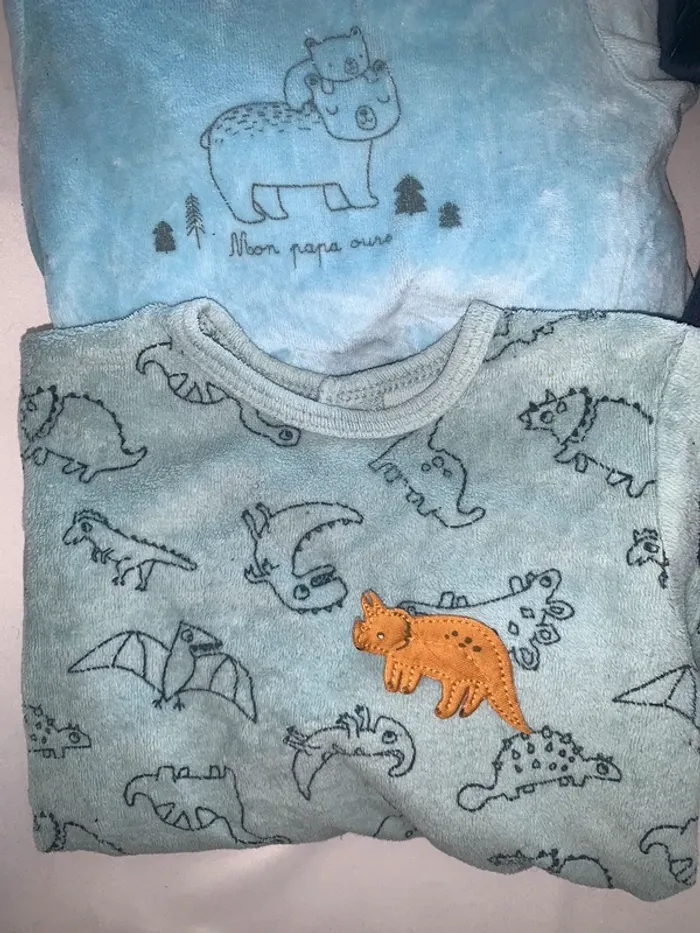 Lot de pyjamas velours - photo numéro 3
