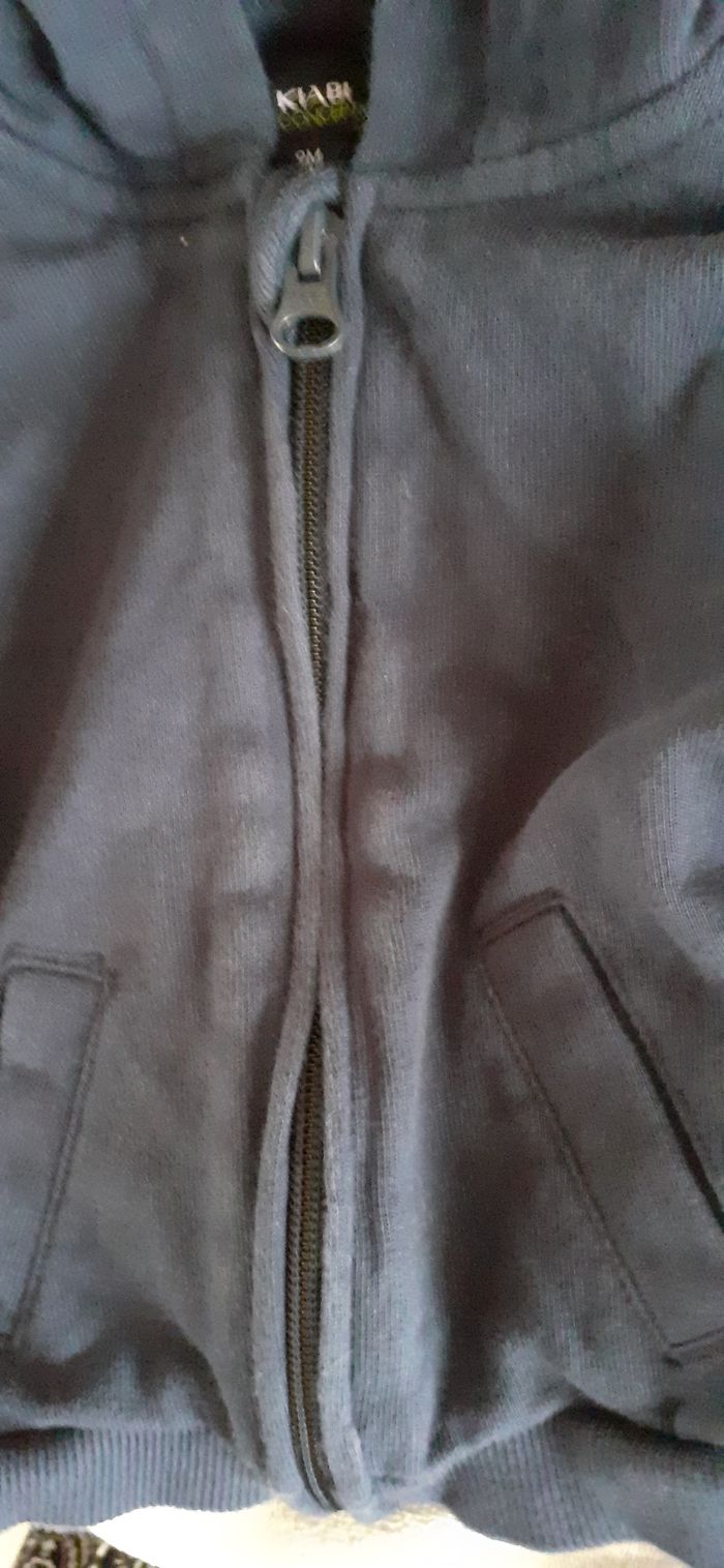 Veste zippée bébé garçon 9 mois - photo numéro 2