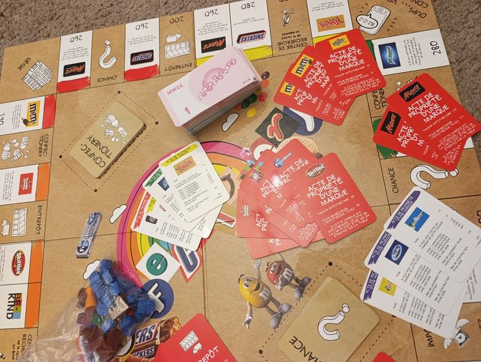 Jeu de société Monopoly Rare - Édition Interne Mars Wrigley "Confectionery" France - Collector - photo numéro 2