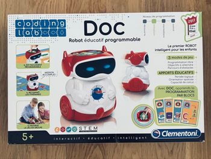 Clementoni DOC - Robot parlant éducatif programmable