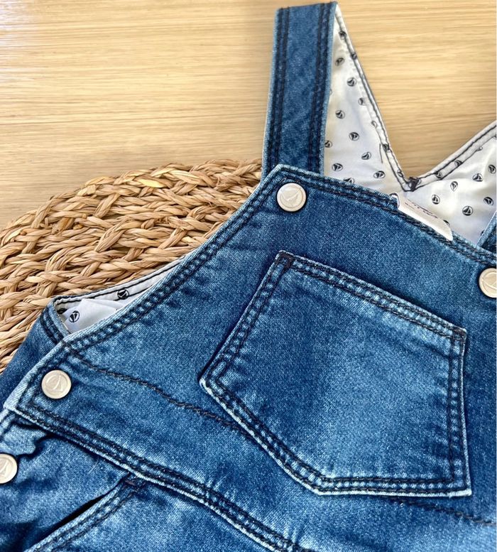 Salopette denim Petit Bateau - photo numéro 2