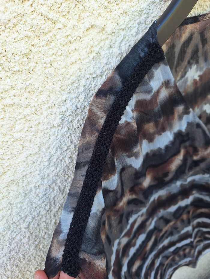 👚 Haut / Blouse manches larges Jacqueline Riu Taille 46 - photo numéro 7