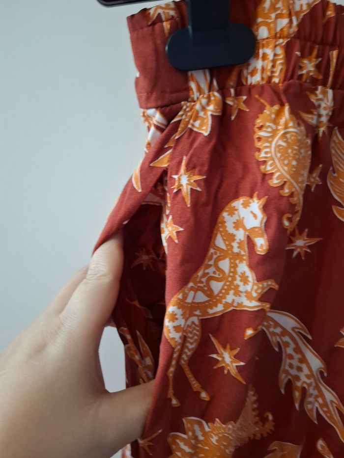 Pontalon ange jambe large taille 38 en très bon état - photo numéro 9