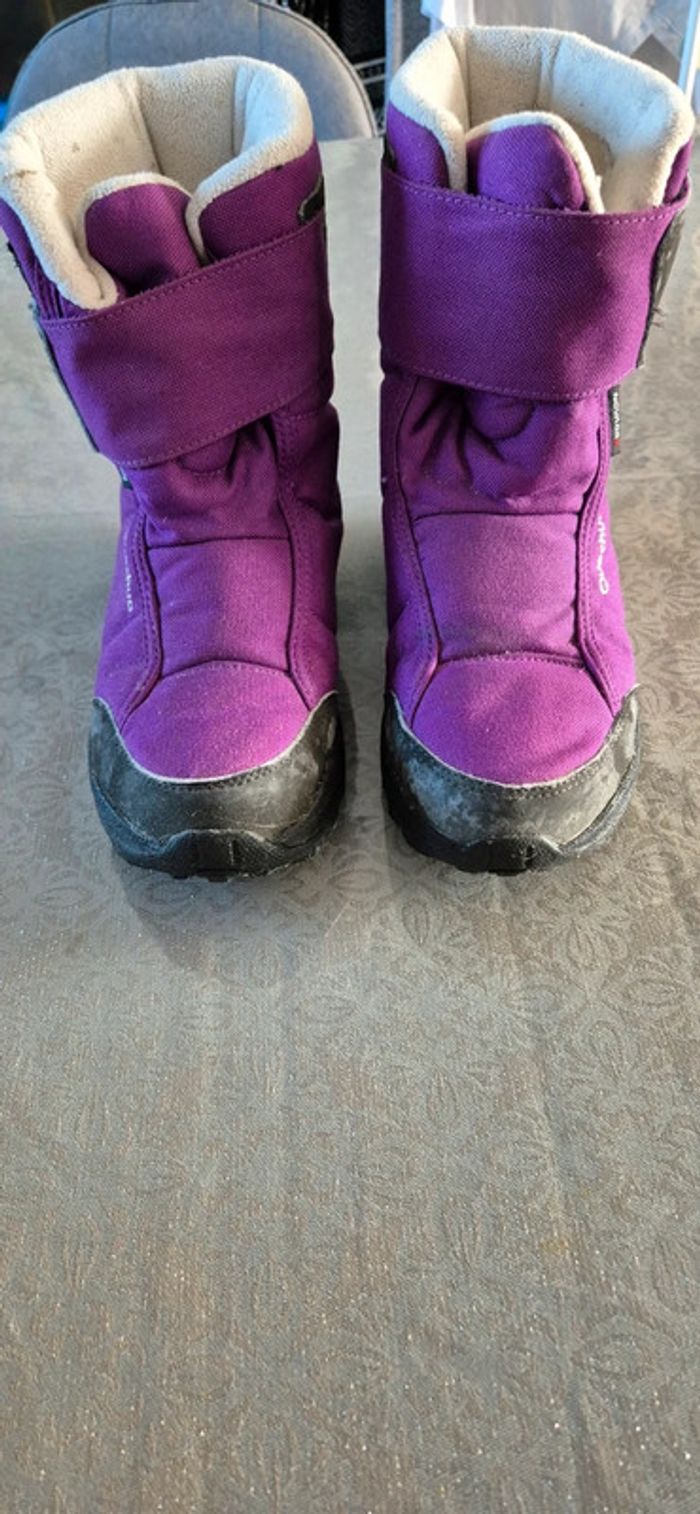 Bottes de ski queschua decathlon pointure 35 - photo numéro 2