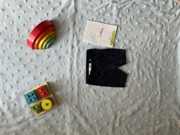 cycliste bleu marine taille élastique mes petits cailloux 3 mois