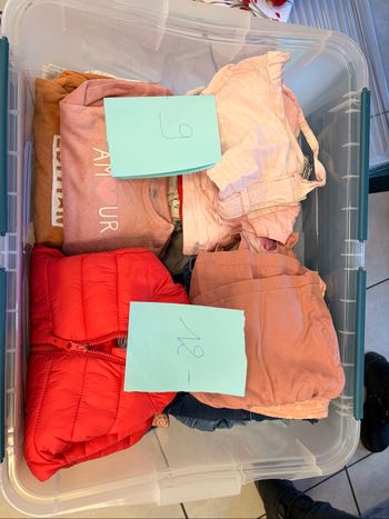 Lots vêtements filles 9/12 mois