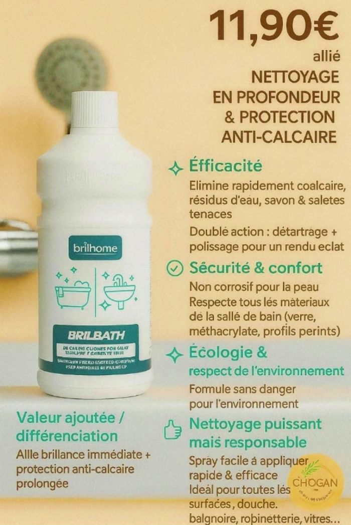 Anti calcaire neuf Chogan