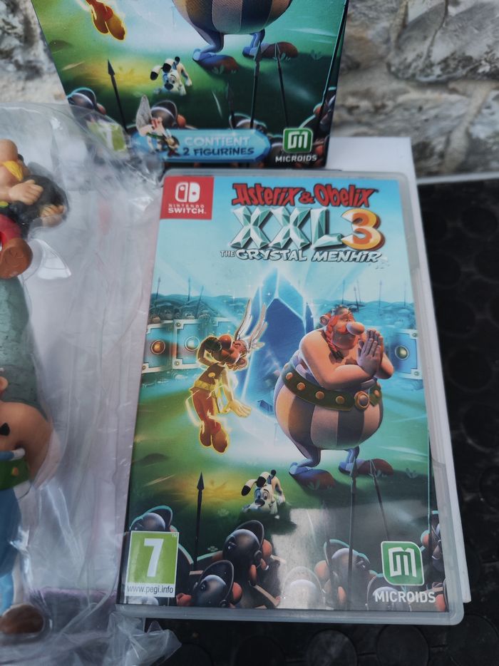 🧸jeux Astérix edition limite Switch 2 figurine🧸 envoie rapide aujourd'hui ou demain - photo numéro 3