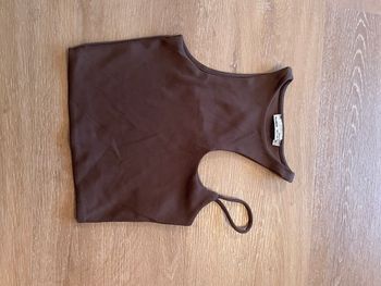 Crop top - top court - pull & bear 