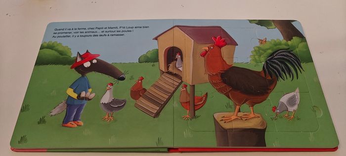 Livre puzzle P'tit Loup - photo numéro 4