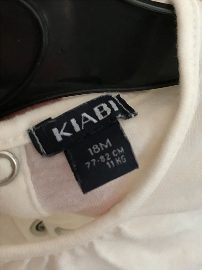 T shirt manches longues étoiles kiabi 18 mois - photo numéro 4