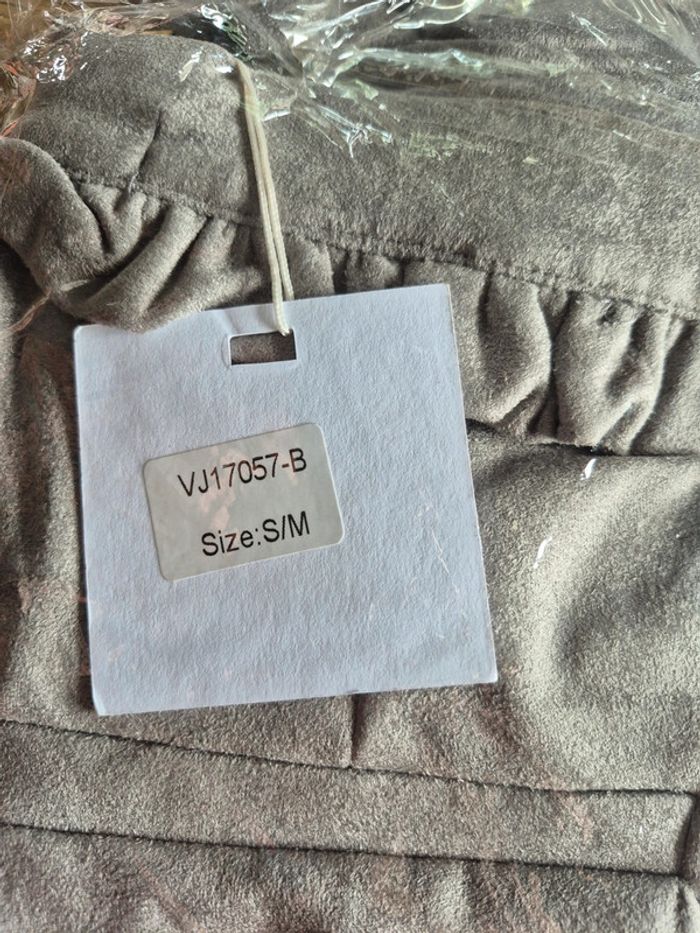 Pantalon Court Gris Femme Taille S/M - photo numéro 3
