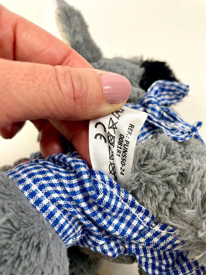 Peluche doudou Âne - photo numéro 9