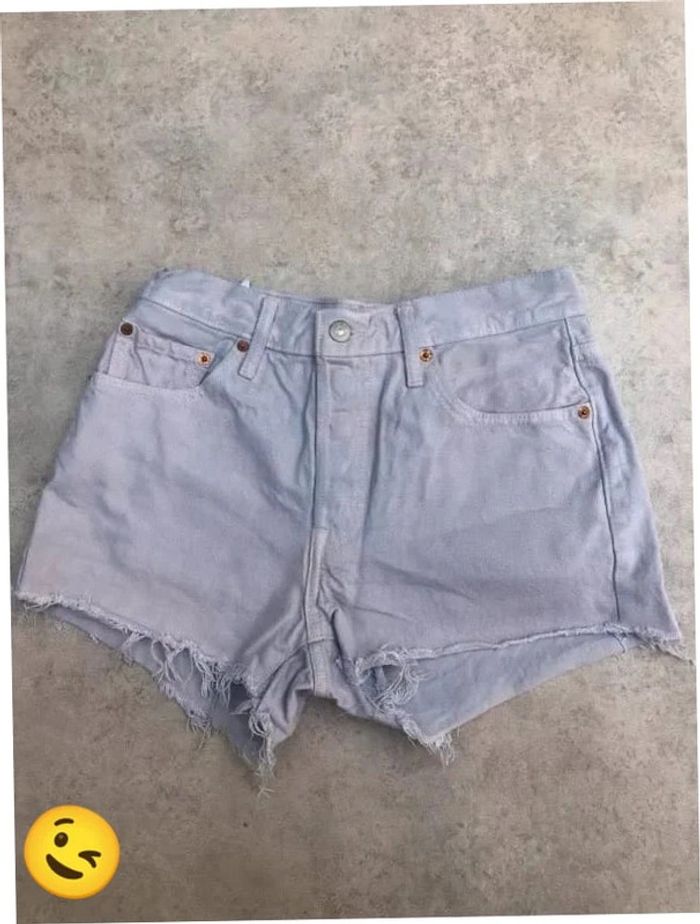 Short Levi's 501 W26 FR36 Rose Femme Women #SHO44 - photo numéro 2