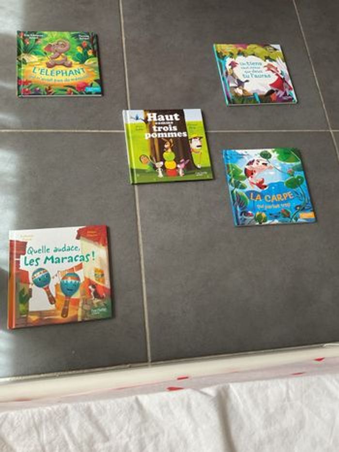 Lot de 5 livres