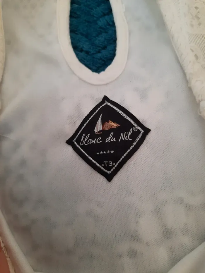 Robe blanche taille 3 blanc du nil - photo numéro 3